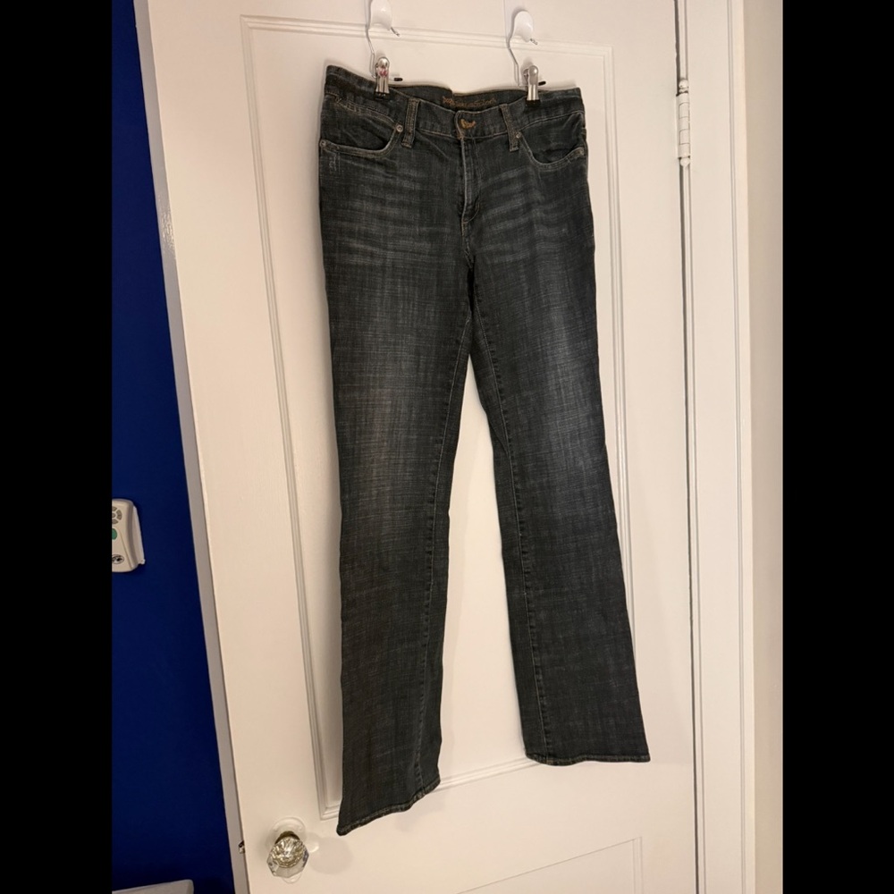Paper Denim & Cloth Dark Gray Straight Leg Jeans